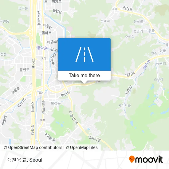 죽전육교 map