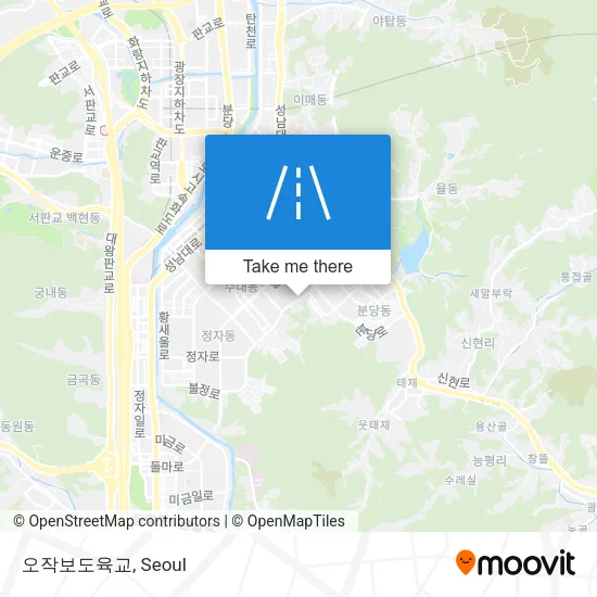 오작보도육교 map