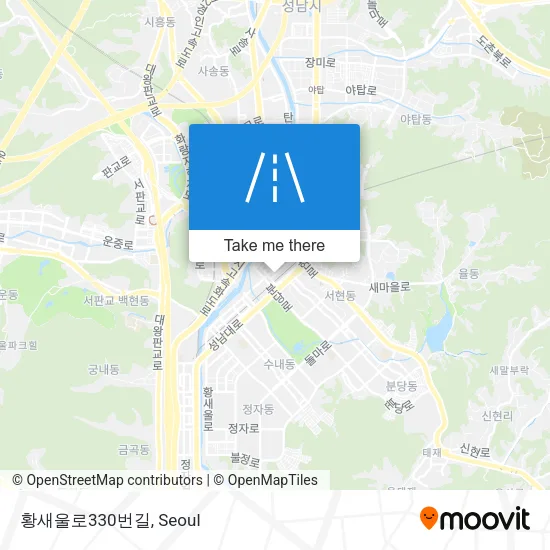 황새울로330번길 map