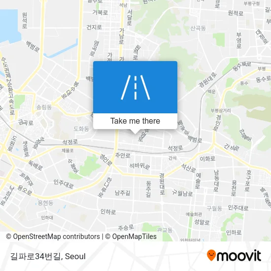 길파로34번길 map