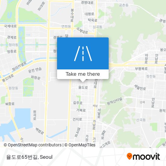 율도로65번길 map