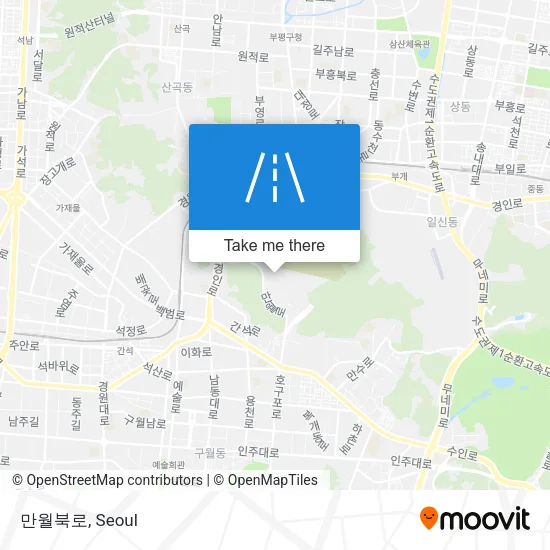 만월북로 map