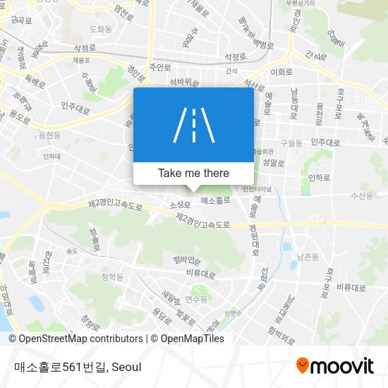 매소홀로561번길 map