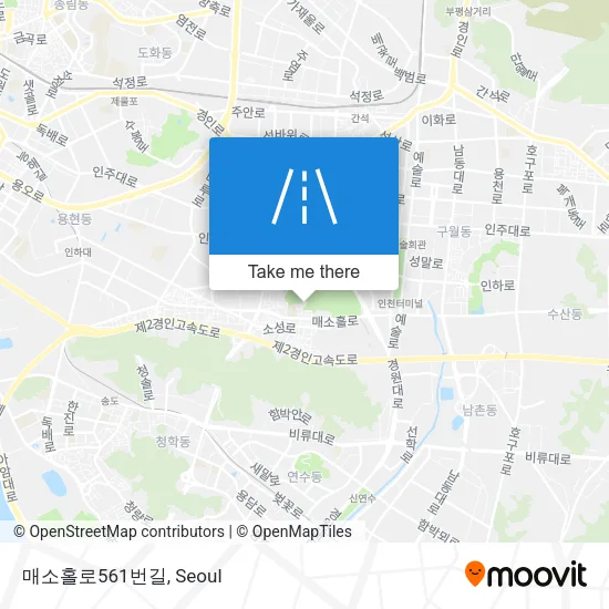 매소홀로561번길 map