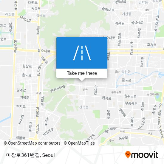 마장로361번길 map