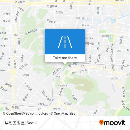부평공원로 map