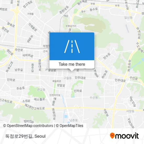 독점로29번길 map