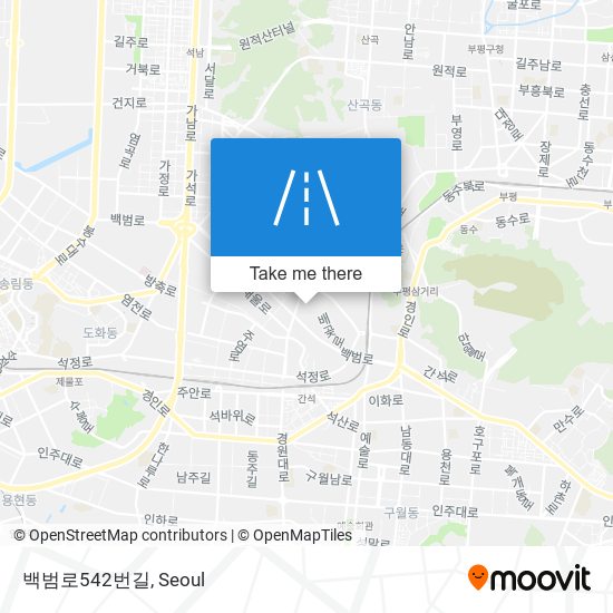 백범로542번길 map