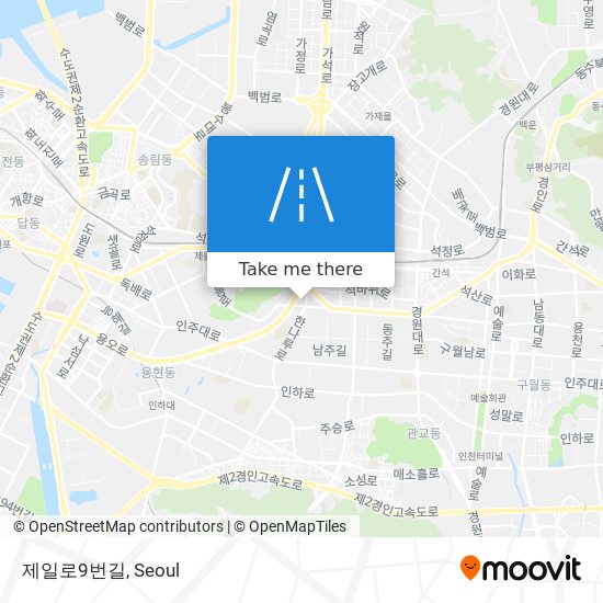 제일로9번길 map