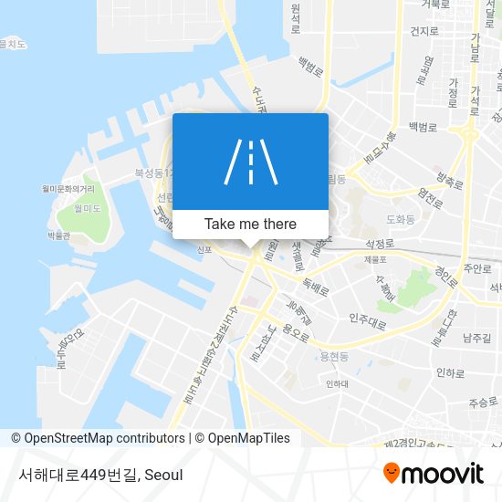 서해대로449번길 map