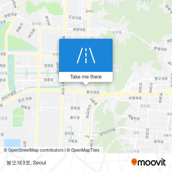 봉오재3로 map