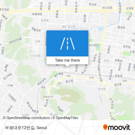 부평대로12번길 map