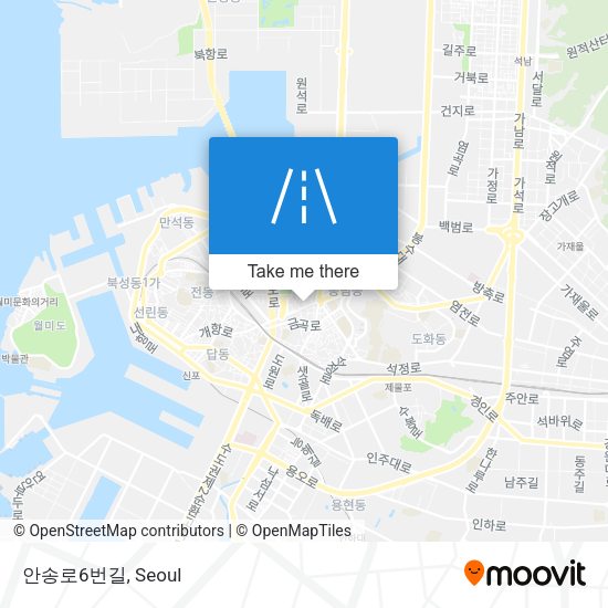 안송로6번길 map