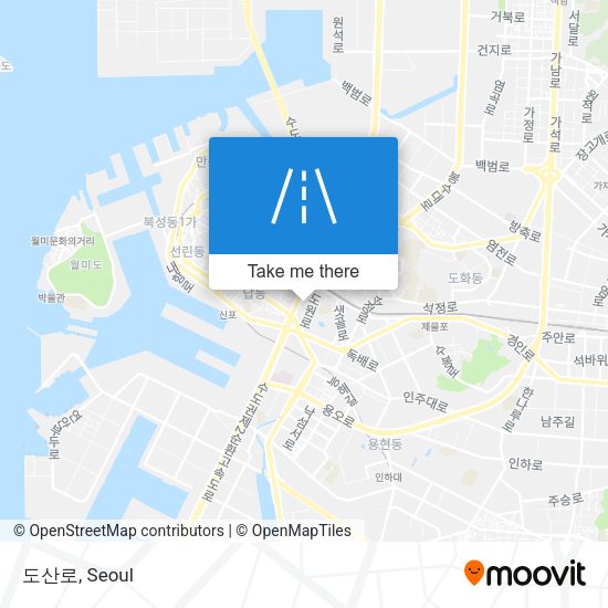 도산로 map