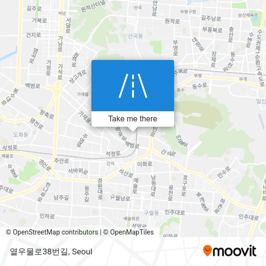 열우물로38번길 map