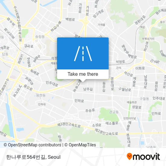 한나루로564번길 map