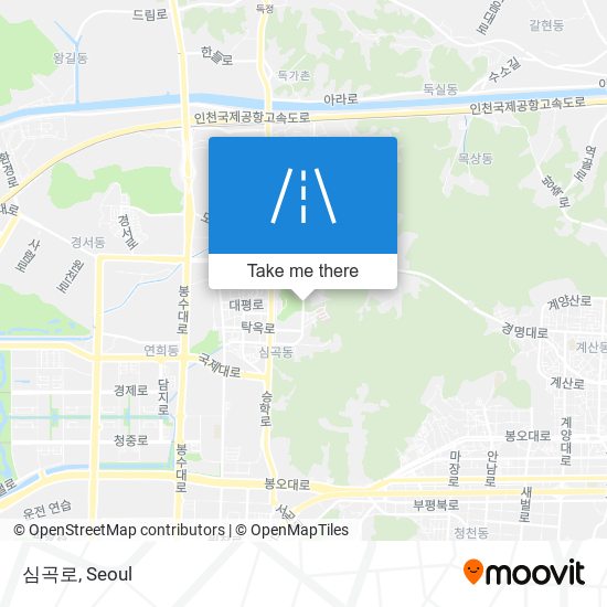 심곡로 map