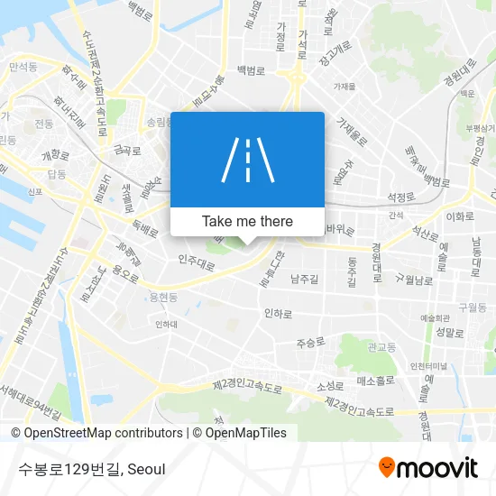 수봉로129번길 map