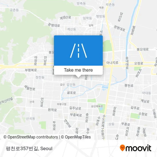 평천로357번길 map