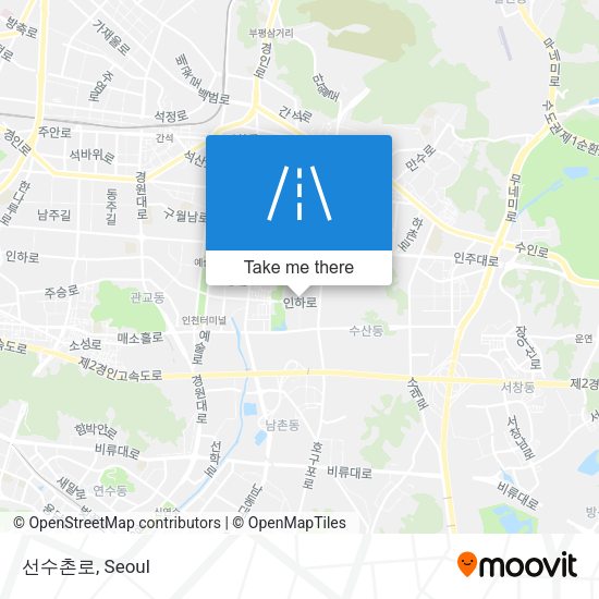선수촌로 map
