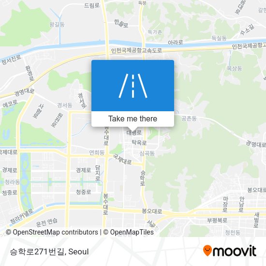 승학로271번길 map