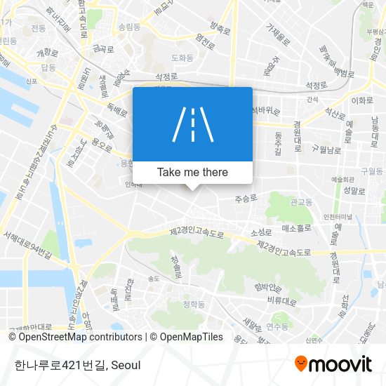 한나루로421번길 map