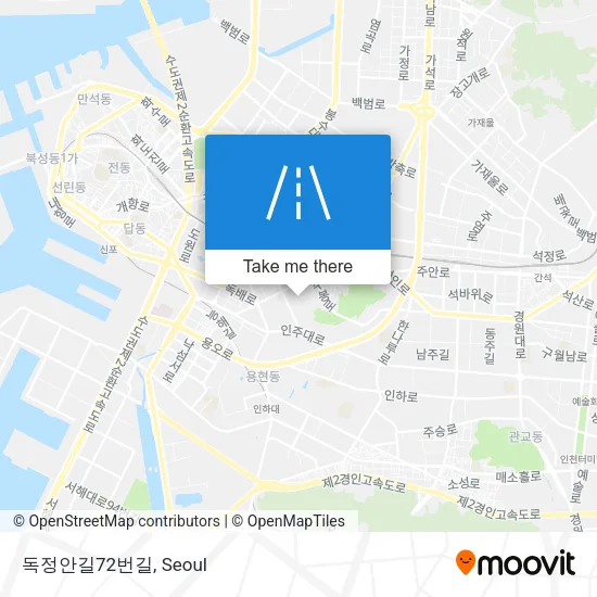 독정안길72번길 map