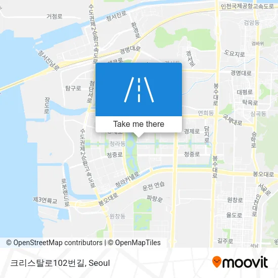 크리스탈로102번길 map