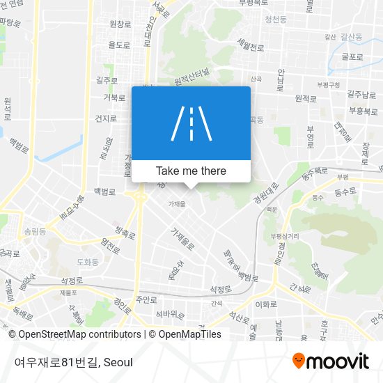 여우재로81번길 map
