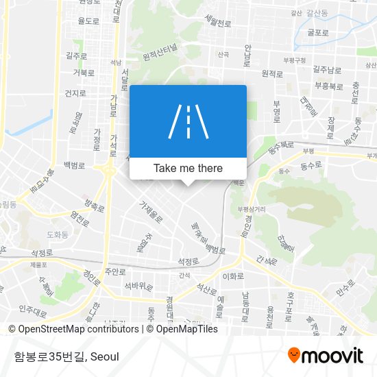 함봉로35번길 map