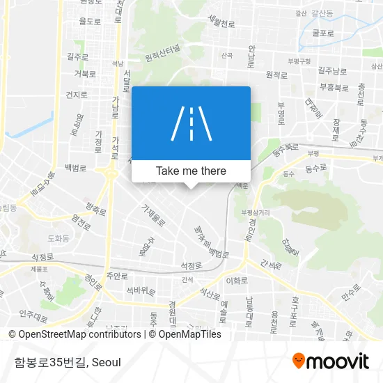 함봉로35번길 map