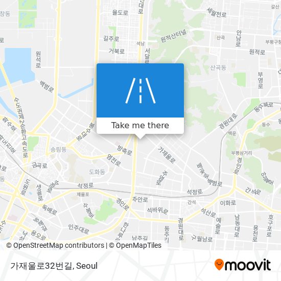 가재울로32번길 map