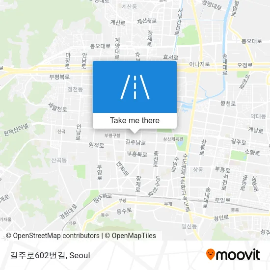 길주로602번길 map