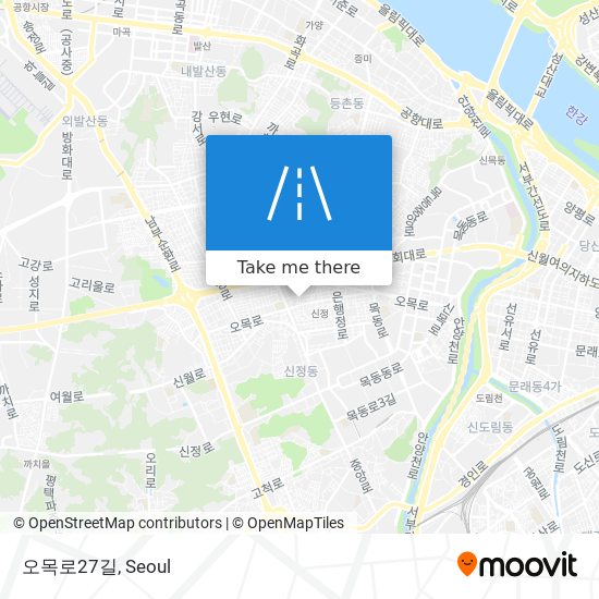 오목로27길 map