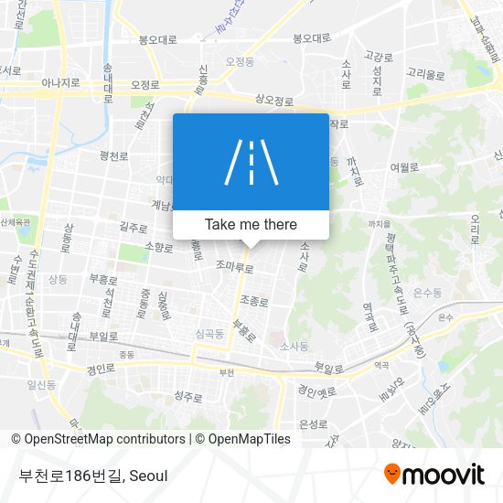 부천로186번길 map