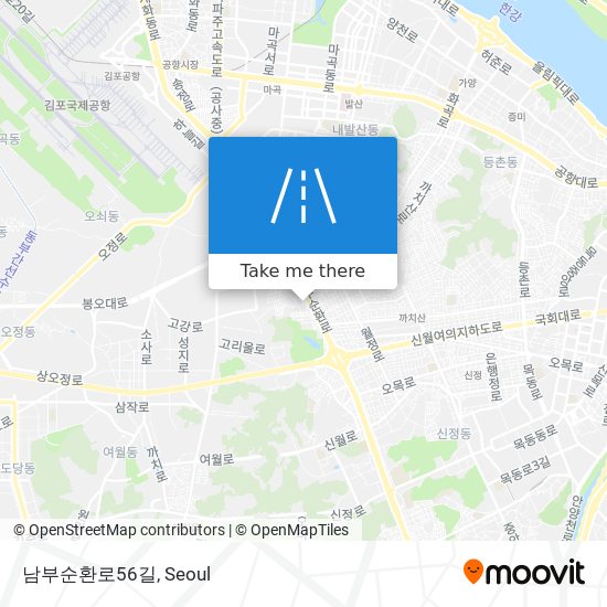 남부순환로56길 map