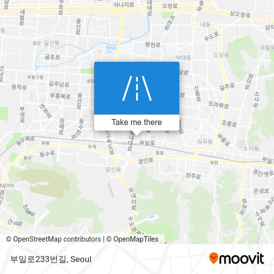 부일로233번길 map