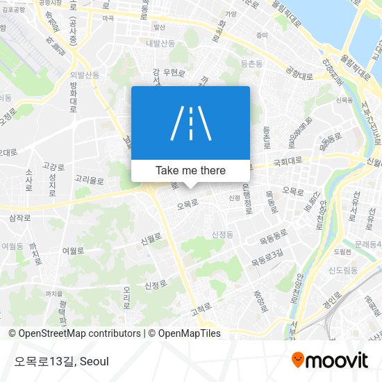 오목로13길 map
