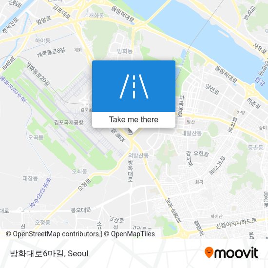 방화대로6마길 map