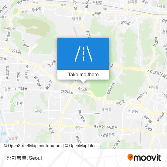 장자북로 map
