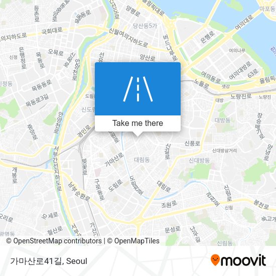 가마산로41길 map