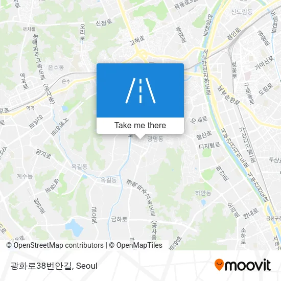광화로38번안길 map