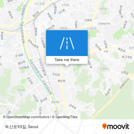 독산로93길 map