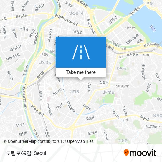 도림로69길 map