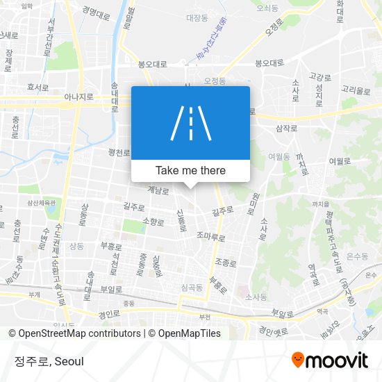 정주로 map