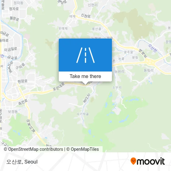 오산로 map
