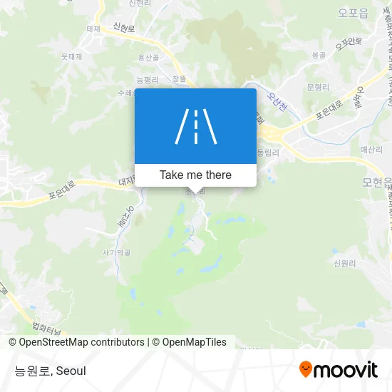 능원로 map