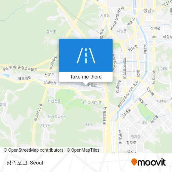 삼족오교 map