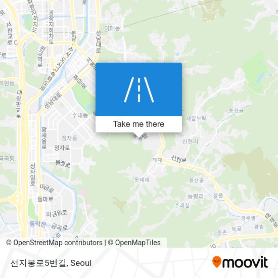 선지봉로5번길 map