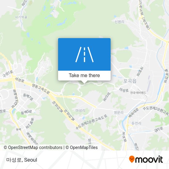 마성로 map